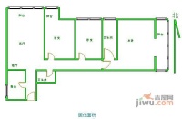 盛今大厦3室2厅2卫146㎡户型图