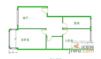 丰泽居2室2厅1卫86㎡户型图