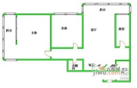 方安苑小区2室2厅1卫117㎡户型图