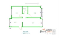 碧桂园一期2室1厅1卫111㎡户型图