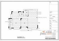 溪山晓城2室1厅1卫85㎡户型图