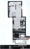 曦城国际2室2厅1卫188㎡户型图