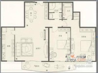 华世隆国际公寓4室2厅2卫240㎡户型图