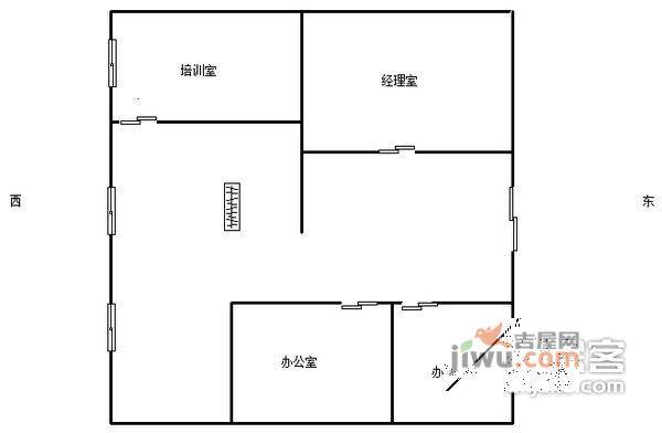 正东国际公寓4室2厅1卫户型图