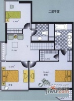 元嘉国际公寓3室2厅2卫175㎡户型图