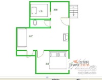 清乐园2室1厅1卫110㎡户型图