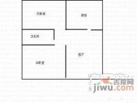 中冀斯巴鲁大厦2室2厅1卫93㎡户型图