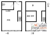 荣京丽都2室1厅1卫130㎡户型图