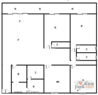 瀛海名居3室2厅2卫330㎡户型图