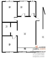 椿蓉园三里2室1厅1卫96㎡户型图