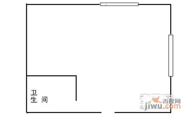 水晶之星1室1厅1卫89㎡户型图