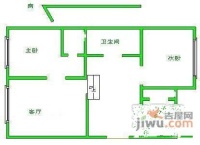 兴政东里2室2厅1卫81㎡户型图