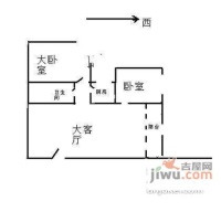 永铁苑小区1室1厅1卫户型图