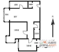 万科东第2室2厅2卫116㎡户型图