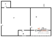 甘露西园1室1厅1卫67㎡户型图