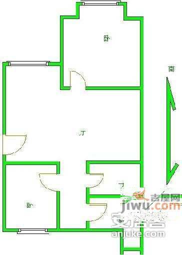 双桥小区2室1厅1卫147㎡户型图