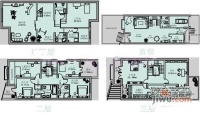 亚运新新家园朗月园4室2厅3卫户型图