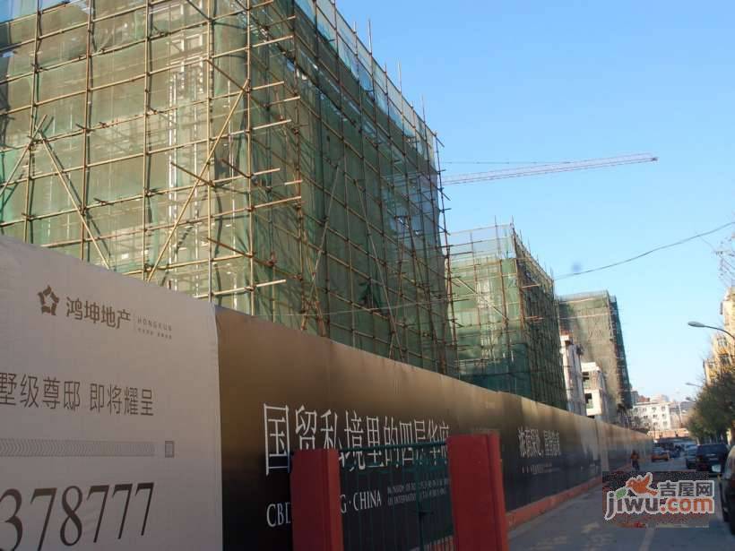 鸿坤花语墅实景图图片