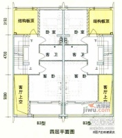 京城雅居4室3厅3卫300㎡户型图