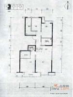 百子湾东里3室2厅2卫143㎡户型图