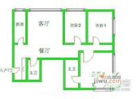 锦绣馨园3室1厅2卫151㎡户型图