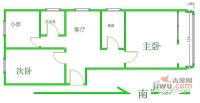 安贞西里居住小区3室1厅1卫92㎡户型图