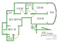 翌景嘉园3室2厅2卫181㎡户型图