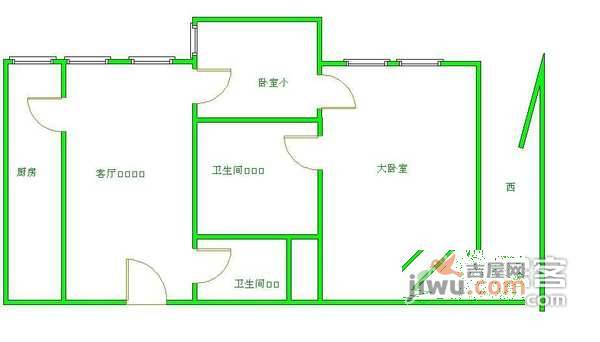 翌景嘉园3室2厅2卫181㎡户型图