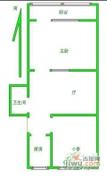 芳园南里西区2室1厅1卫68㎡户型图