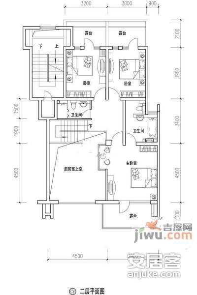 金隅凤麟洲4室3厅3卫户型图