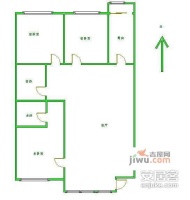 安立花园小区3室2厅2卫350㎡户型图