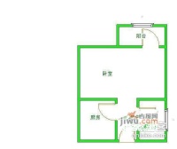 左家庄1室0厅1卫户型图
