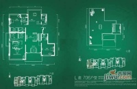 置地公馆4室2厅3卫户型图