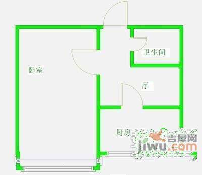 永安里小区3室1厅1卫101㎡户型图