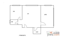 望京中环南路3号院2室1厅1卫73㎡户型图