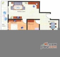 新魁公寓2室2厅1卫112㎡户型图