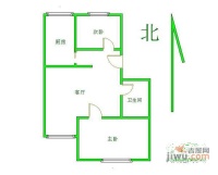 碧春园小区2室1厅1卫83㎡户型图