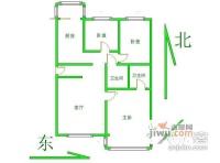 碧春园小区3室2厅2卫户型图