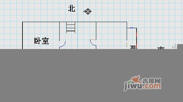 北环里55号2室1厅1卫90㎡户型图