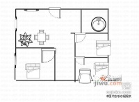 润杰大厦3室1厅1卫128㎡户型图