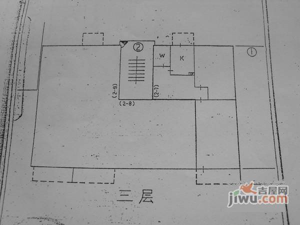 静心苑3室1厅1卫125㎡户型图