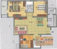 燕平家园3室2厅2卫149㎡户型图