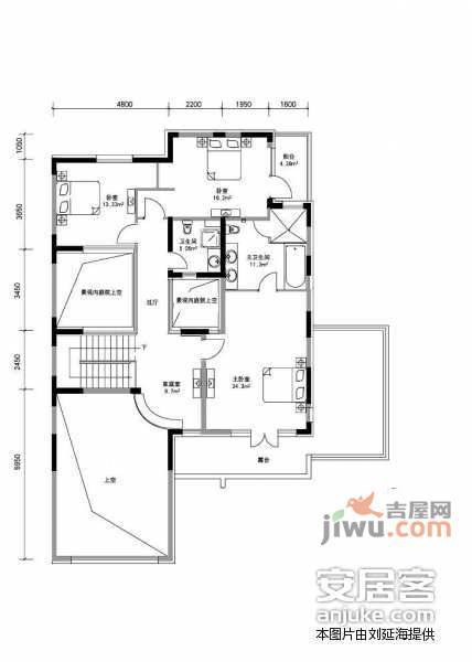 三水青清庄园5室3厅4卫412㎡户型图