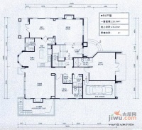 珠江壹千栋4室2厅3卫504㎡户型图