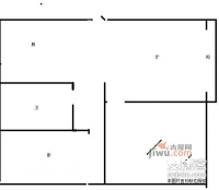 温泉花园2室2厅1卫109㎡户型图