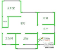 温泉花园4室2厅3卫225㎡户型图