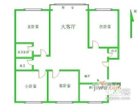 名流花园欧风苑4室2厅3卫251㎡户型图