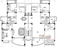 王府花园5室2厅4卫430㎡户型图