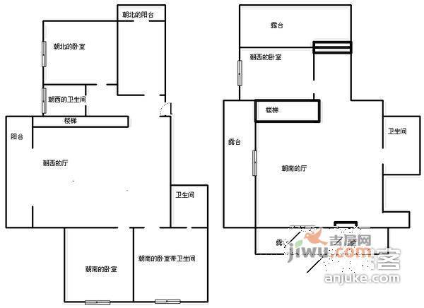 王府家庭农场4室3厅3卫500㎡户型图