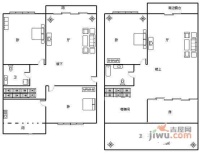 天通苑老一区4室2厅3卫268㎡户型图